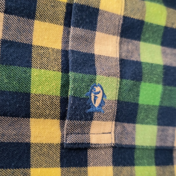 Southern Tide 100% Cotton Colorful Check Shirt Size M Classic Fit EUC - Picture 9 of 11